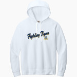 Andrew Tigers <span class="pdp-name-mascot">Andrew College Tigers</span> Comfort Colors Adult Lightweight Hooded Sweatshirt Front Thumbnail