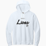 Dr. Thomas Randle Lions <span class="pdp-name-mascot">Thomas Randle HS Lions</span> Comfort Colors Adult Lightweight Hooded Sweatshirt Front Thumbnail
