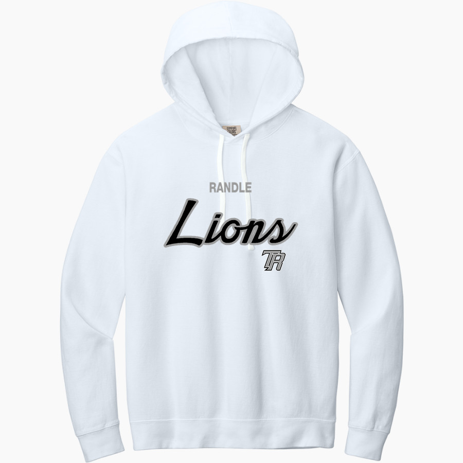 Dr. Thomas Randle Lions <span class="pdp-name-mascot">Thomas Randle HS Lions</span> Comfort Colors Adult Lightweight Hooded Sweatshirt