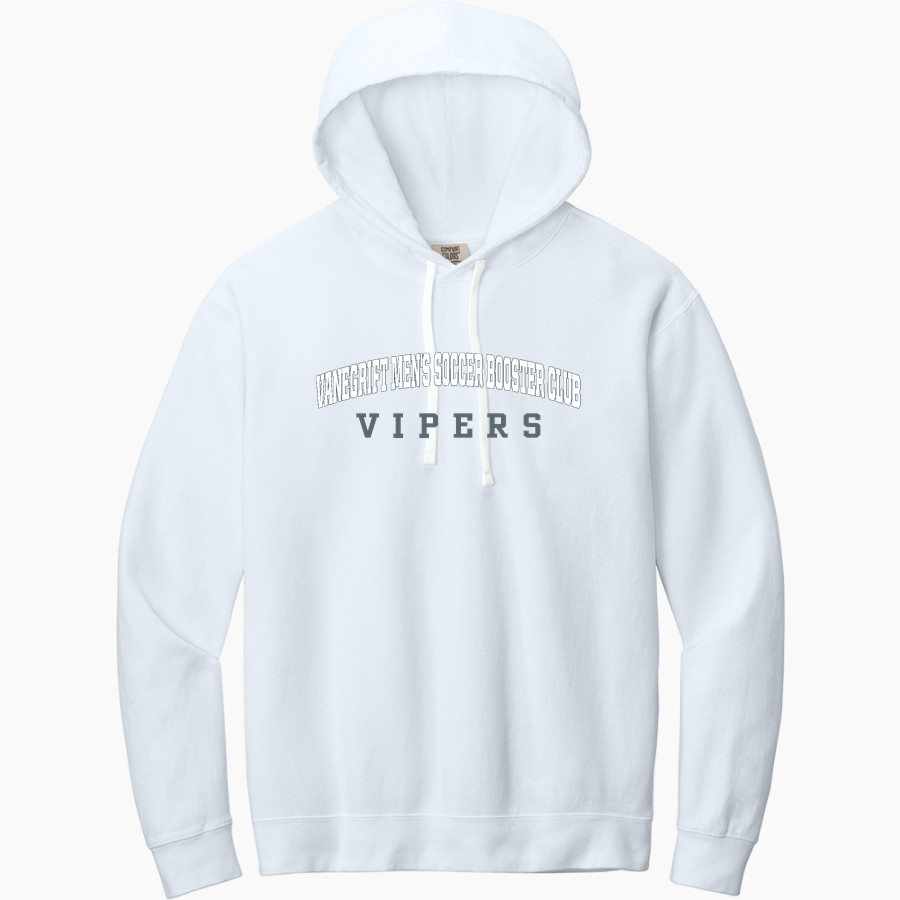 Vanegrift Men's Soccer Booster Club Vipers <span class="pdp-name-mascot">Vanegrift Men's Soccer Booster Club Vipers</span> Comfort Colors Adult Lightweight Hooded Sweatshirt