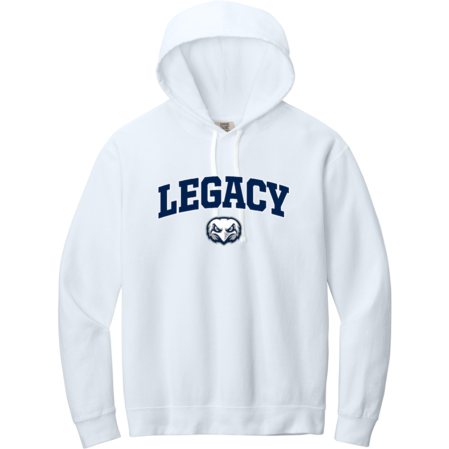 Legacy Eagles <span class="pdp-name-mascot">Legacy Charter Eagles</span> Comfort Colors Adult Lightweight Hooded Sweatshirt