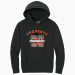 Northampton Konkrete Kids <span class="pdp-name-mascot">Northampton Area Middle School Konkrete Kids</span> Comfort Colors Youth Lightweight Hooded Sweatshirt Front Thumbnail