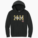 BUFORD HIGH SCHOOL YELLOW JACKETS Comfort Colors Youth Lightweight Hooded Sweatshirt Front Thumbnail