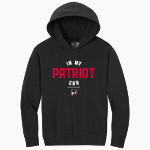 BETHESDA CHRISTIAN HIGH SCHOOL PATRIOTS Comfort Colors Youth Lightweight Hooded Sweatshirt Front Thumbnail