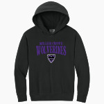 MILLER GROVE HIGH SCHOOL WOLVERINES <span class="pdp-name-mascot">MILLER GROVE WOLVERINES</span> Comfort Colors Youth Lightweight Hooded Sweatshirt Front Thumbnail