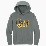 Computech Tigers <span class="pdp-name-mascot">Computech Middle School Tigers</span> Comfort Colors Youth Lightweight Hooded Sweatshirt Front Thumbnail