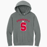 Stonybrook Red Storm <span class="pdp-name-mascot">Stonybrook Middle and Intermediate School Red Storm</span> Comfort Colors Youth Lightweight Hooded Sweatshirt Front Thumbnail