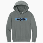 Northstar Christian Knights <span class="pdp-name-mascot">Northstar Christian Academy Knights</span> Comfort Colors Youth Lightweight Hooded Sweatshirt Front Thumbnail