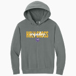 Holy Cross Crusaders Comfort Colors Youth Lightweight Hooded Sweatshirt Front Thumbnail