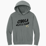 CIBOLA HIGH SCHOOL RAIDERS <span class="pdp-name-mascot">CIBOLA RAIDERS</span> Comfort Colors Youth Lightweight Hooded Sweatshirt Front Thumbnail