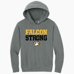 Cedar Crest Falcons Falcons Comfort Colors Youth Lightweight Hooded Sweatshirt Front Thumbnail