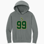 Western Hills Cougars Comfort Colors Youth Lightweight Hooded Sweatshirt Front Thumbnail