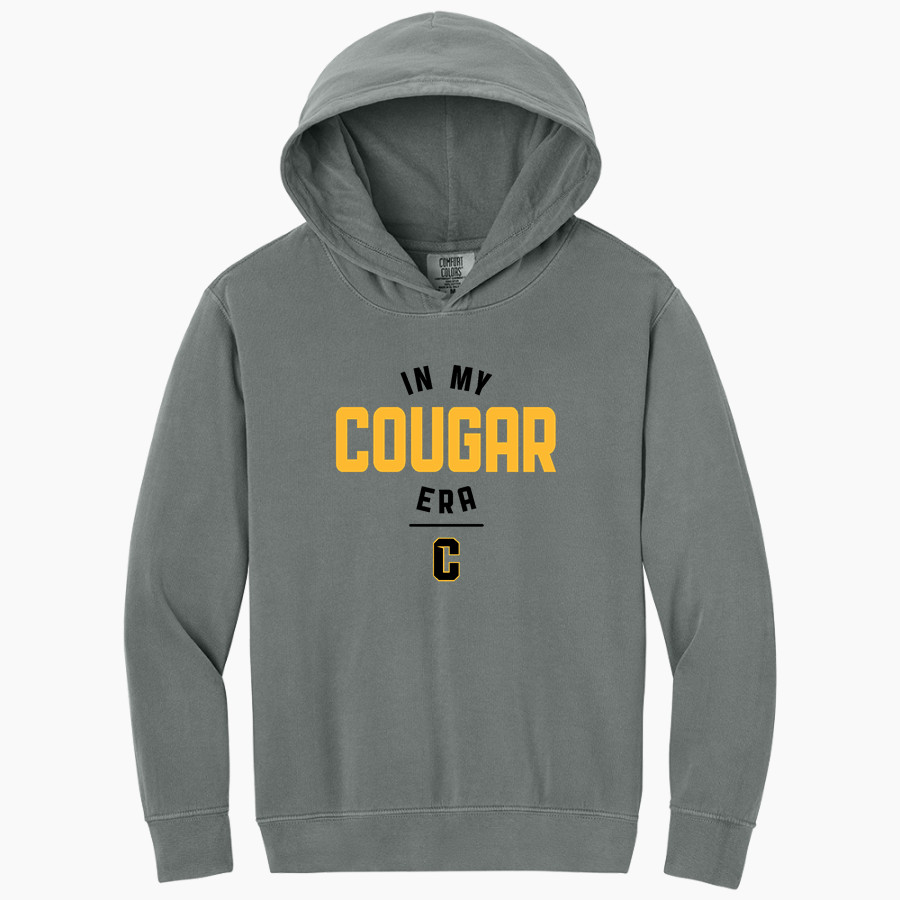 Canjo Cougars <span class="pdp-name-mascot">Canjo Cougars</span> Comfort Colors Youth Lightweight Hooded Sweatshirt