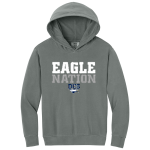 DUBOIS CHRISTIAN SCHOOLS EAGLES <span class="pdp-name-mascot">DUBOIS EAGLES</span> Comfort Colors Youth Lightweight Hooded Sweatshirt Front Thumbnail