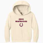OWEN warhorses mountain tough...valley strong <span class="pdp-name-mascot">CHARLES D OWEN WARHORSES</span> Comfort Colors Youth Lightweight Hooded Sweatshirt Front Thumbnail