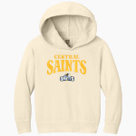 CENTRAL CHRISTIAN SCHOOL SAINTS <span class="pdp-name-mascot">CENTRAL SAINTS</span> Comfort Colors Youth Lightweight Hooded Sweatshirt Front Thumbnail