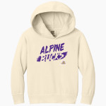 ALPINE HIGH SCHOOL BUCKS <span class="pdp-name-mascot">ALPINE BUCKS</span> Comfort Colors Youth Lightweight Hooded Sweatshirt Front Thumbnail