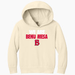 Benedictine University Mesa Redhawks <span class="pdp-name-mascot">Benedictine University Redhawks</span> Comfort Colors Youth Lightweight Hooded Sweatshirt Front Thumbnail