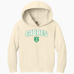 Schalmont Sabres Comfort Colors Youth Lightweight Hooded Sweatshirt Front Thumbnail
