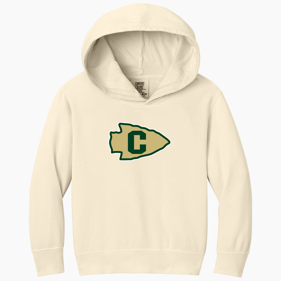 CATOOSA HIGH SCHOOL INDIANS <span class="pdp-name-mascot">CATOOSA INDIANS</span> Comfort Colors Youth Lightweight Hooded Sweatshirt