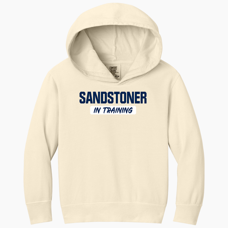Potsdam Youth Football Association <span class="pdp-name-mascot">Potsdam Youth Football Association Sandstoners</span> Comfort Colors Youth Lightweight Hooded Sweatshirt