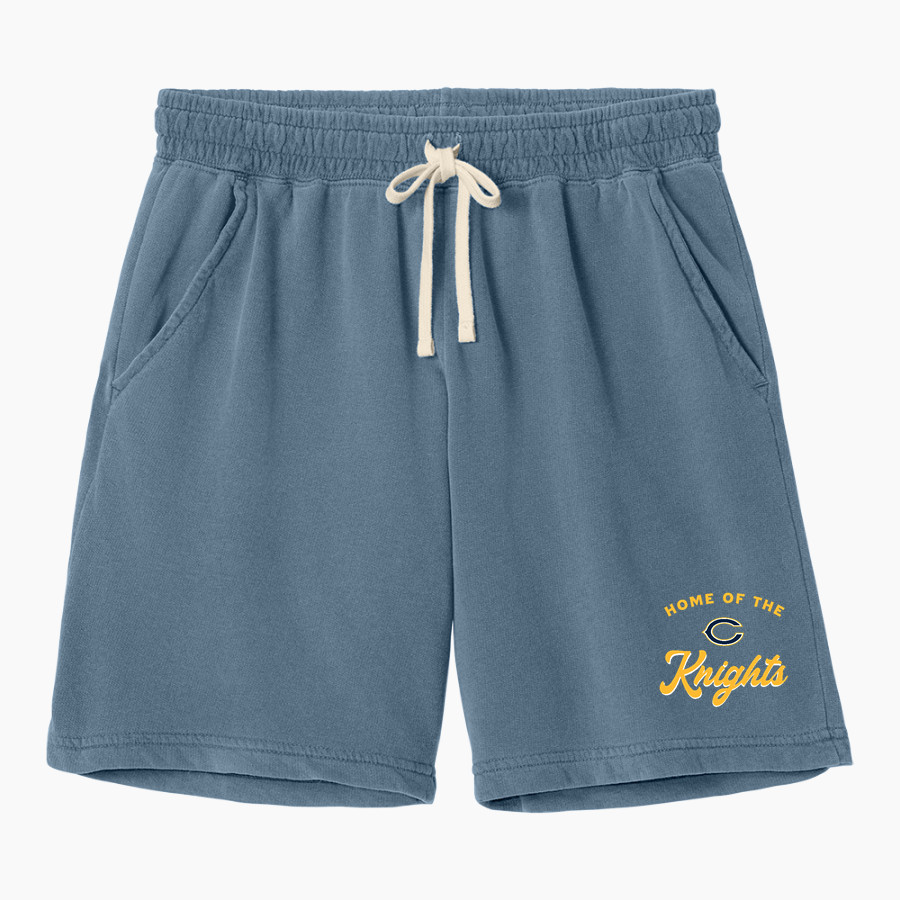 Castle Knights <span class="pdp-name-mascot">Castle Knights</span> Comfort Colors Adult Lightweight Sweatshort