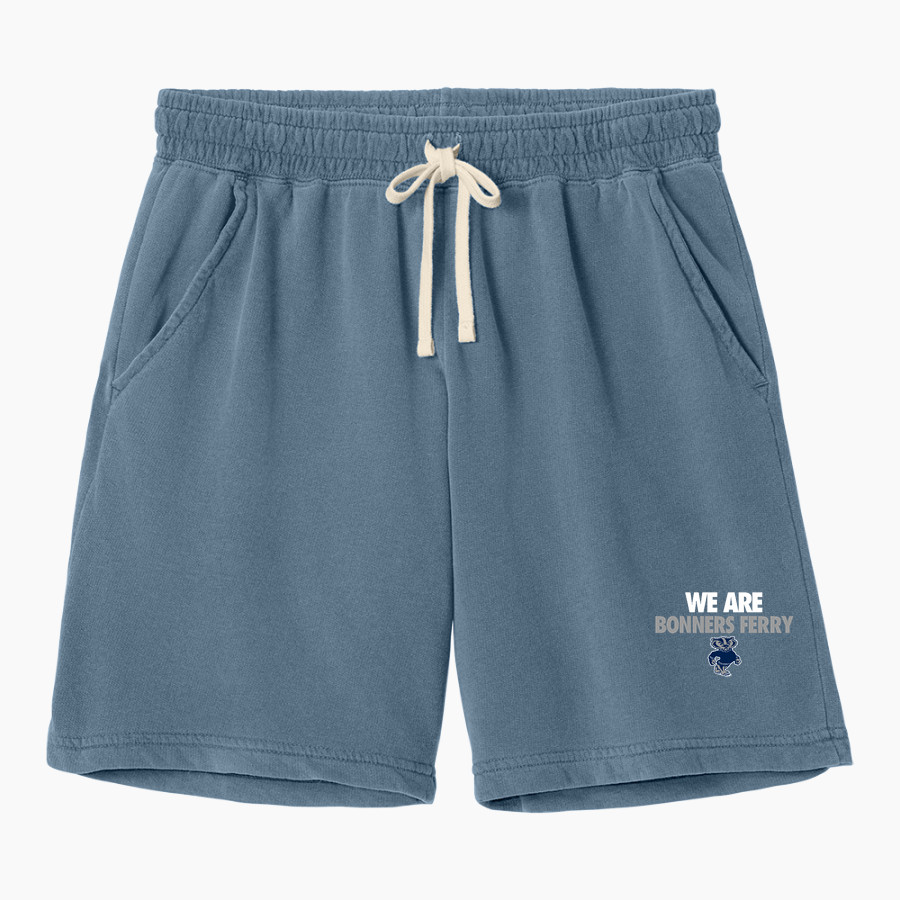 BONNERS FERRY HIGH SCHOOL BADGERS <span class="pdp-name-mascot">BONNERS FERRY BADGERS</span> Comfort Colors Adult Lightweight Sweatshort