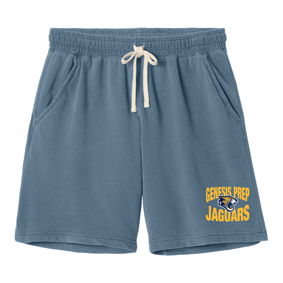 GENESIS PREP ACADEMY Jaguars <span class="pdp-name-mascot">Genesis Prep Jaguars</span> Comfort Colors Adult Lightweight Sweatshort