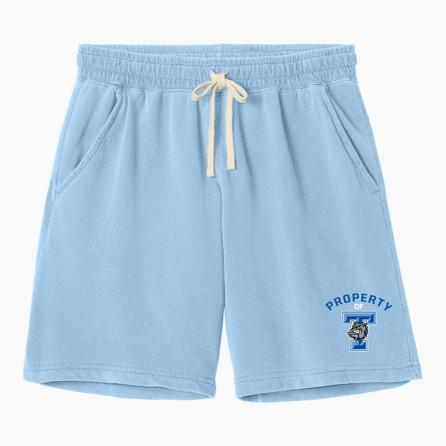 TAHOKA HIGH SCHOOL BULLDOGS <span class="pdp-name-mascot">TAHOKA BULLDOGS</span> Comfort Colors Adult Lightweight Sweatshort