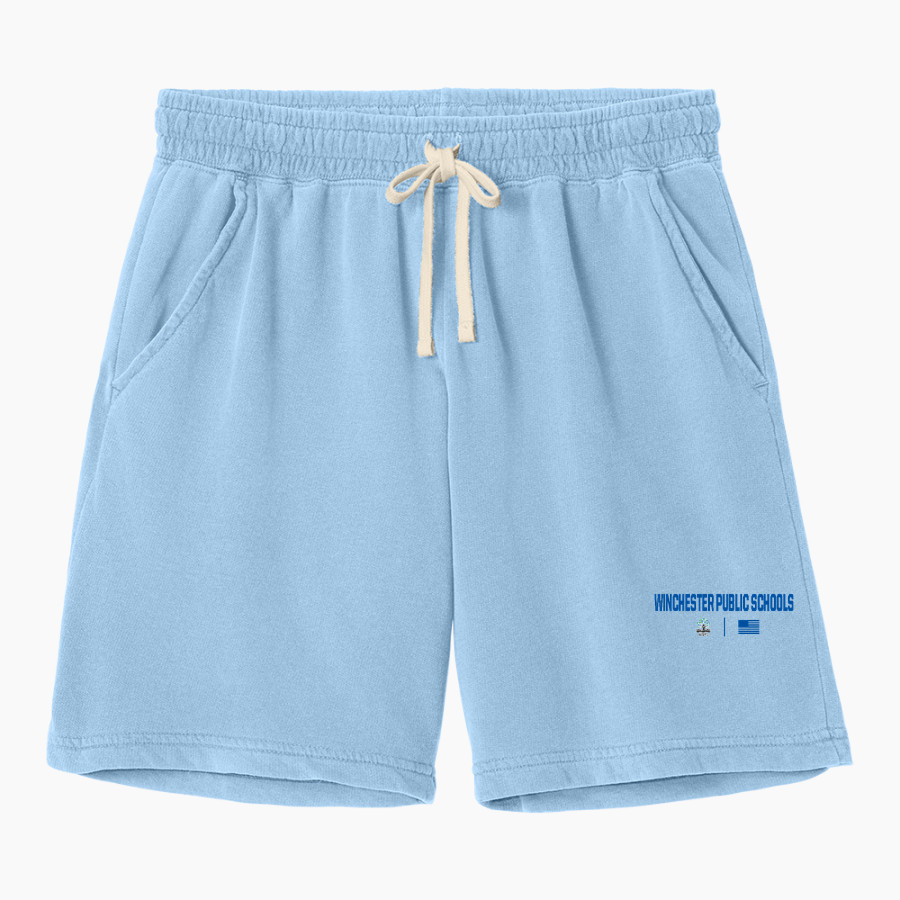 Winchester Public Schools Winchester <span class="pdp-name-mascot">Winchester Public Schools</span> Comfort Colors Adult Lightweight Sweatshort