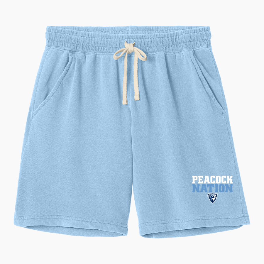 Upper Iowa University Peacocks <span class="pdp-name-mascot">UIU Peacocks</span> Comfort Colors Adult Lightweight Sweatshort