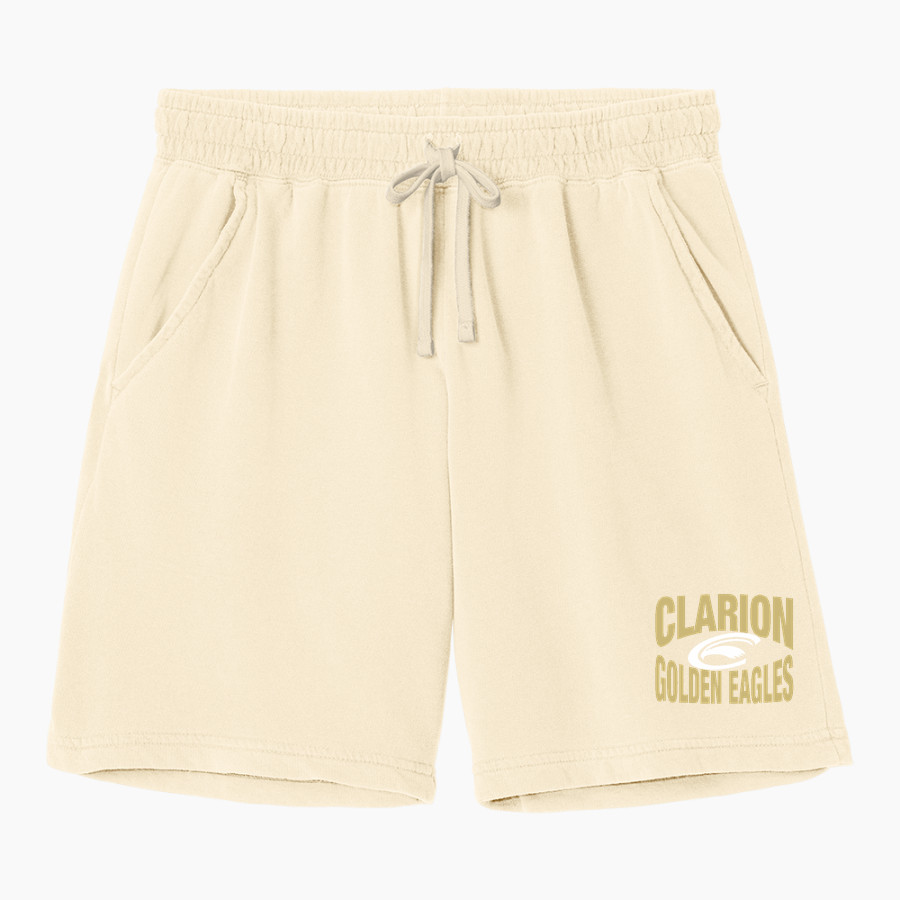 Clarion Golden Eagles <span class="pdp-name-mascot">Clarion - Penn West University Golden Eagles</span> Comfort Colors Adult Lightweight Sweatshort