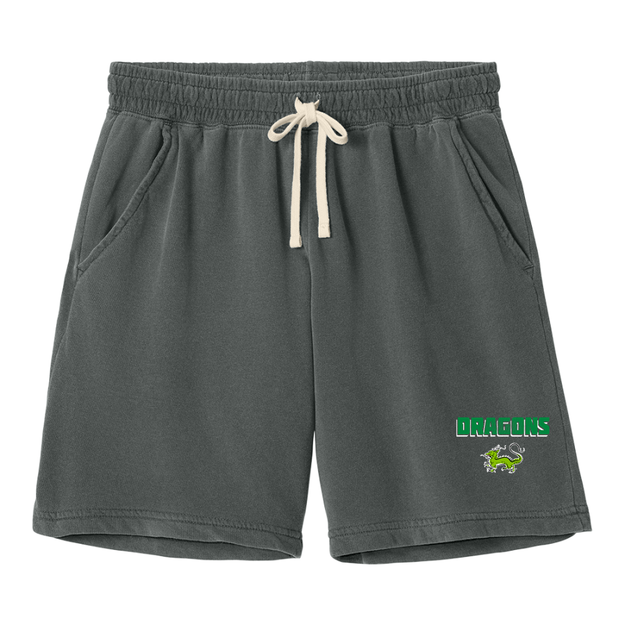 Southern Delaware School Of The Arts dragons <span class="pdp-name-mascot">SDSA Dragons</span> Comfort Colors Adult Lightweight Sweatshort