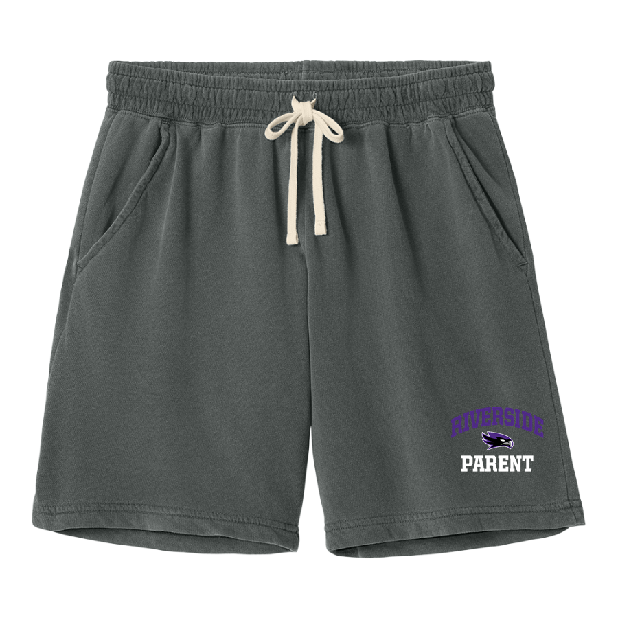 Riverside Raptors <span class="pdp-name-mascot">Riverside High School Raptors</span> Comfort Colors Adult Lightweight Sweatshort