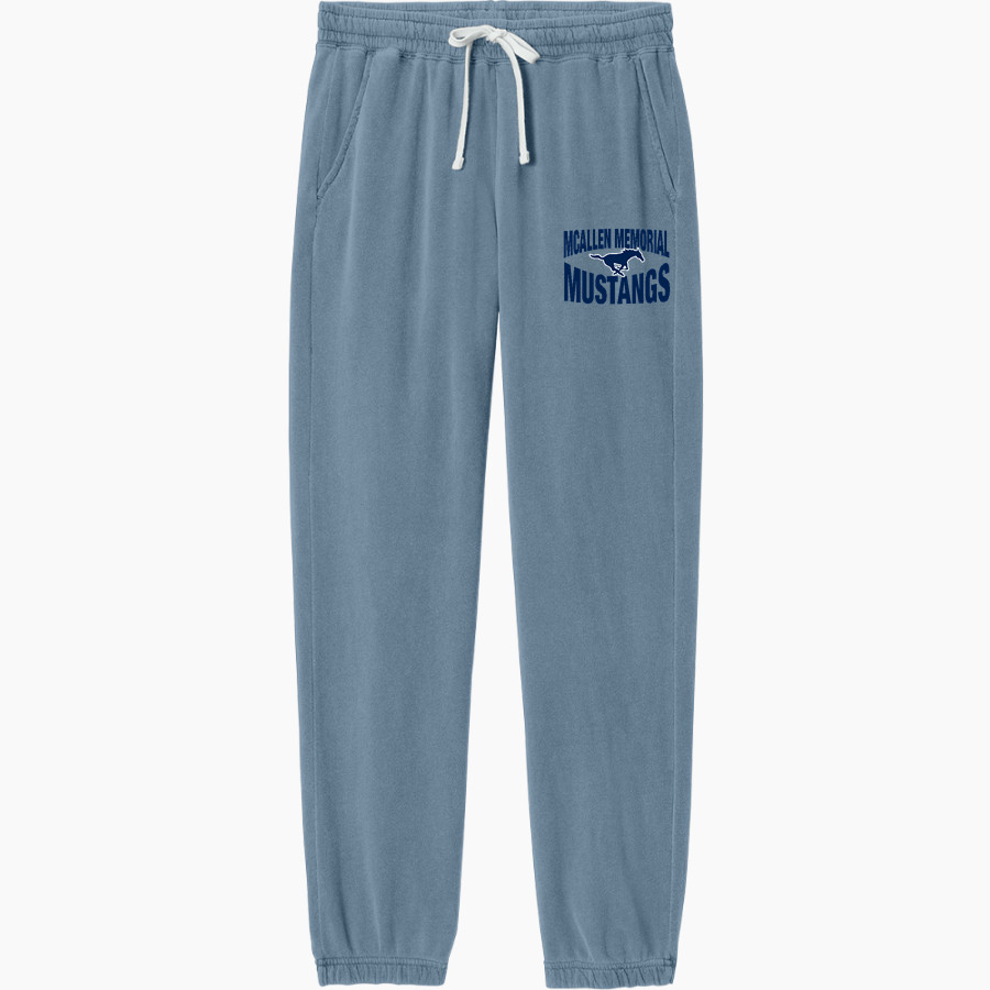 MCALLEN MEMORIAL HIGH SCHOOL MUSTANGS <span class="pdp-name-mascot">MCALLEN MEMORIAL MUSTANGS</span> Comfort Colors Adult Lightweight Sweatpant