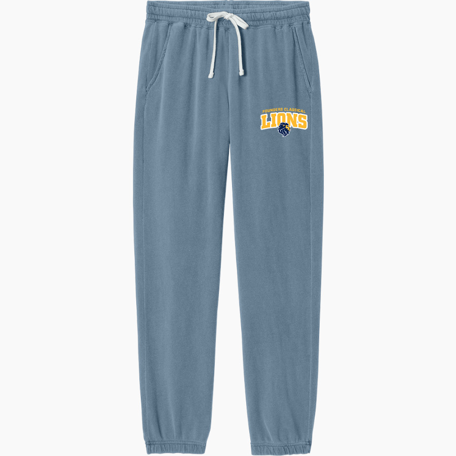 Founders Classical Lions <span class="pdp-name-mascot">Founders Classical Lions</span> Comfort Colors Adult Lightweight Sweatpant