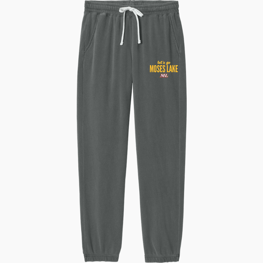 MOSES LAKE HIGH SCHOOL MAVERICKS <span class="pdp-name-mascot">MOSES LAKE MAVERICKS</span> Comfort Colors Adult Lightweight Sweatpant