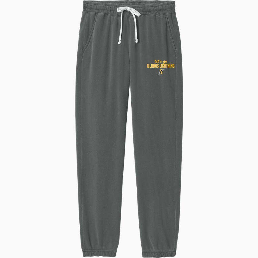 ILLINOIS LIGHTNING SOFTBALL <span class="pdp-name-mascot">ILLINOIS LIGHTNING</span> Comfort Colors Adult Lightweight Sweatpant
