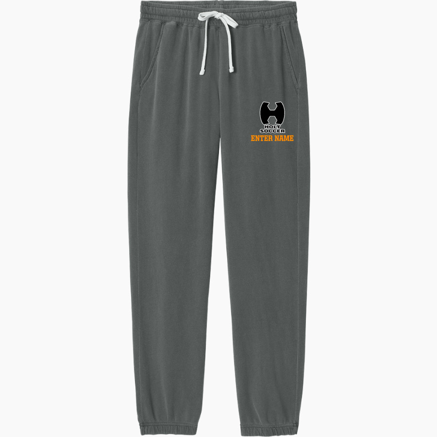 Holt Junior Rams Soccer Club Comfort Colors Men's Lightweight Sweatpant