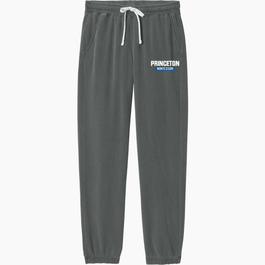 Princeton Montessori School <span class="pdp-name-mascot">Princeton Montessori Deer</span> Comfort Colors Adult Lightweight Sweatpant