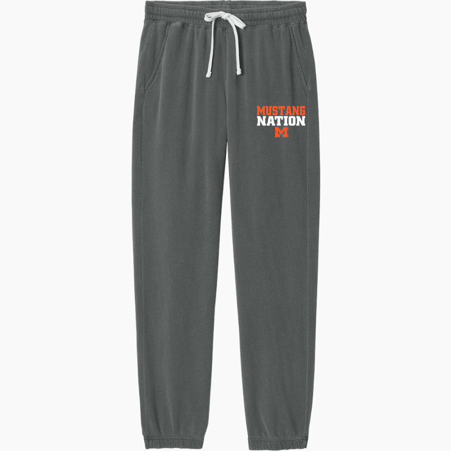 MUNISING HIGH SCHOOL MUSTANGS <span class="pdp-name-mascot">MUNISING MUSTANGS</span> Comfort Colors Adult Lightweight Sweatpant