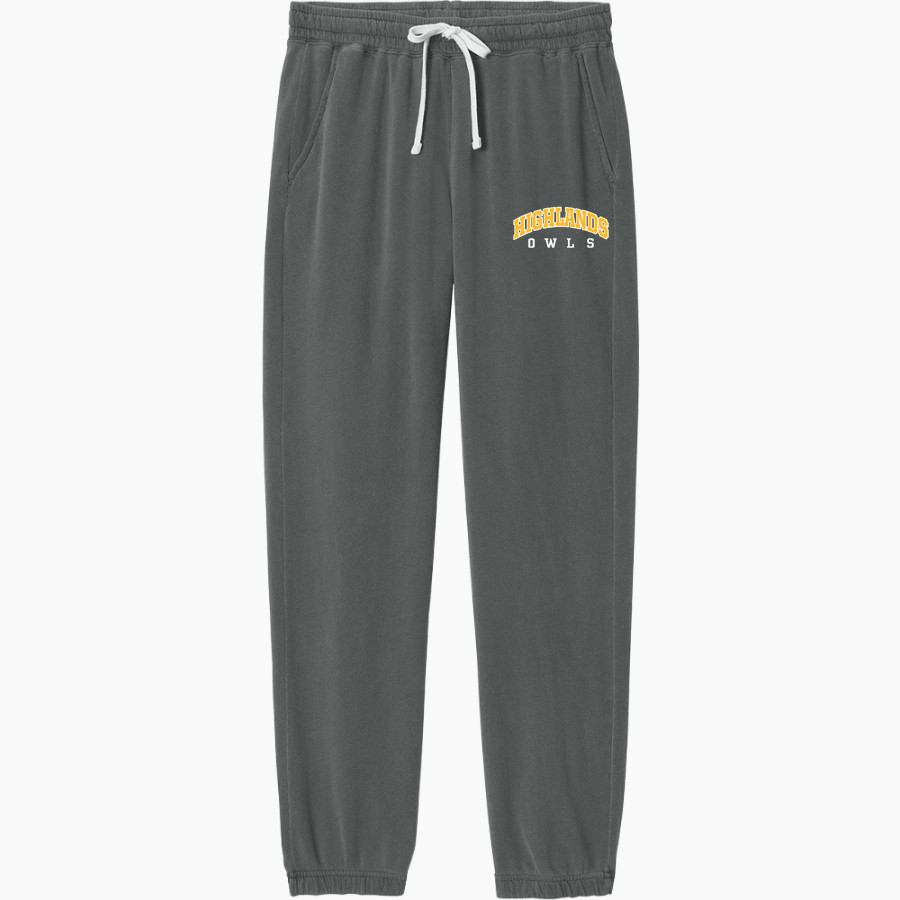 Highlands Owls Comfort Colors Men's Lightweight Sweatpant