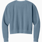 Devon Prep <span class="pdp-name-mascot">Devon Tide</span> Comfort Colors Women's Mid-Length Crewneck Sweatshirt Back Thumbnail
