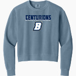 BUCKS COUNTY Centurions <span class="pdp-name-mascot">BUCKS COUNTY COMMUNITY COLLEGE Centurions</span> Comfort Colors Women's Mid-Length Crewneck Sweatshirt Front Thumbnail