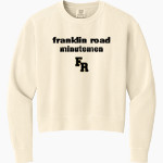 Franklin Road Christian School Minutemen <span class="pdp-name-mascot">Franklin Road Christian School</span> Comfort Colors Women's Mid-Length Crewneck Sweatshirt Front Thumbnail