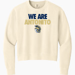 Antonito Trojans <span class="pdp-name-mascot">South Conejos Antonito Trojans</span> Comfort Colors Women's Mid-Length Crewneck Sweatshirt Front Thumbnail