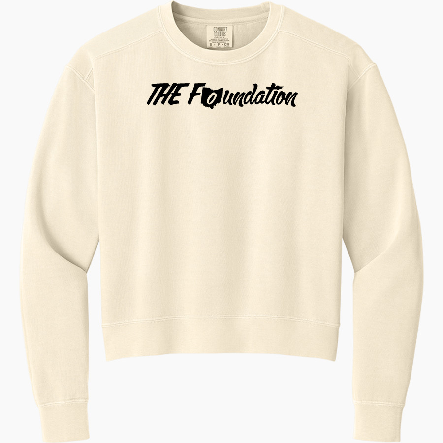 The Foundation The Foundation <span class="pdp-name-mascot">The Foundation</span> Comfort Colors Women's Mid-Length Crewneck Sweatshirt