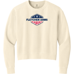 FLETCHER ARMS FLETCHER ARMS <span class="pdp-name-mascot">FLETCHER ARMS</span> Comfort Colors Women's Mid-Length Crewneck Sweatshirt Front Thumbnail