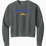 Tenniswood Tigers <span class="pdp-name-mascot">Tenniswood Elementary School Tigers</span> Comfort Colors Women's Mid-Length Crewneck Sweatshirt Front Thumbnail