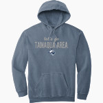 TAMAQUA AREA HIGH SCHOOL BLUE RAIDERS <span class="pdp-name-mascot">TAMAQUA AREA BLUE RAIDERS</span> Comfort Colors Adult Ring Spun Hooded Sweatshirt Front Thumbnail